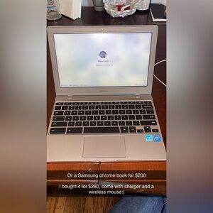 Samsung chrome book!